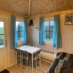 Binnenzijde hooiberghut boerderij